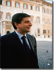 Onorevole Ministro Mario Landolfi, Ministro delle Comunicazioni della Repubblica Italiana